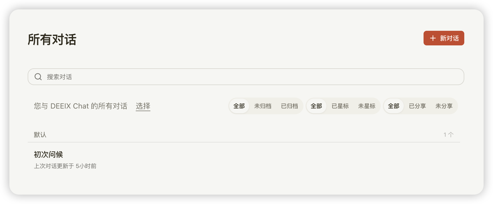 VORTEX AI 所有对话页面